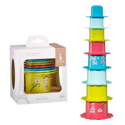 NESTED FLOWERS SOPHIE LA GIRAFE